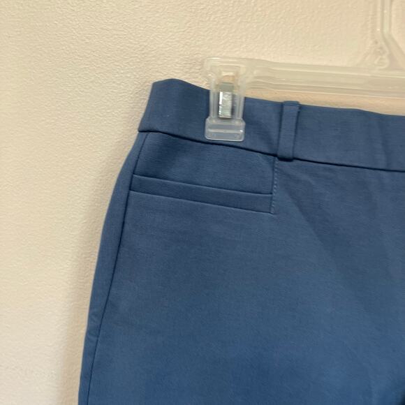 Banana Republic Modern Sloan Washable Bi-Stretch Ankle Pants Blue 4 Short - Picture 3 of 7